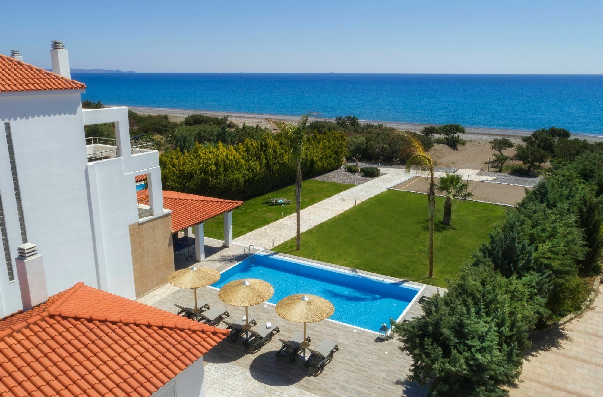 Antonoglou Beach Villas - Waterfront Luxury Retreat Lachaniá Buitenkant foto