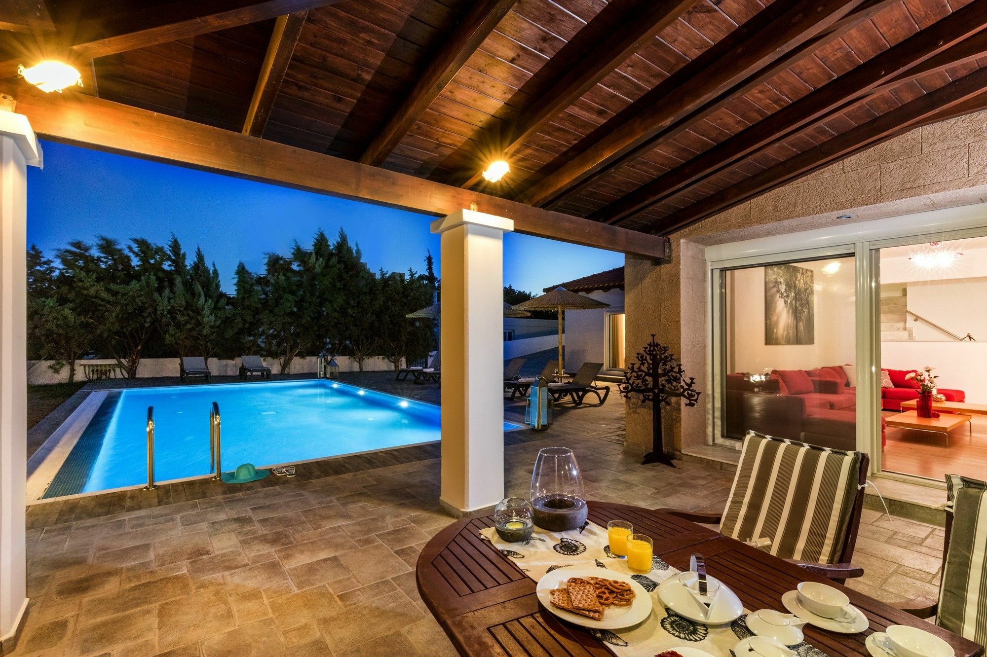Antonoglou Beach Villas - Waterfront Luxury Retreat Lachaniá Buitenkant foto