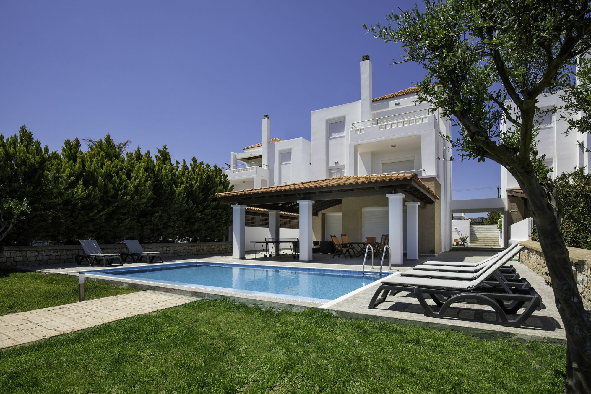 Antonoglou Beach Villas - Waterfront Luxury Retreat Lachaniá Buitenkant foto