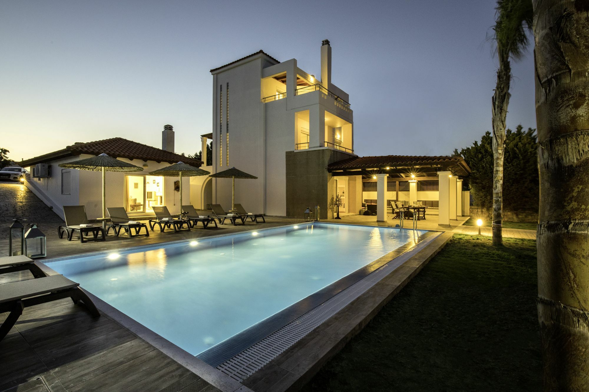 Antonoglou Beach Villas - Waterfront Luxury Retreat Lachaniá Buitenkant foto