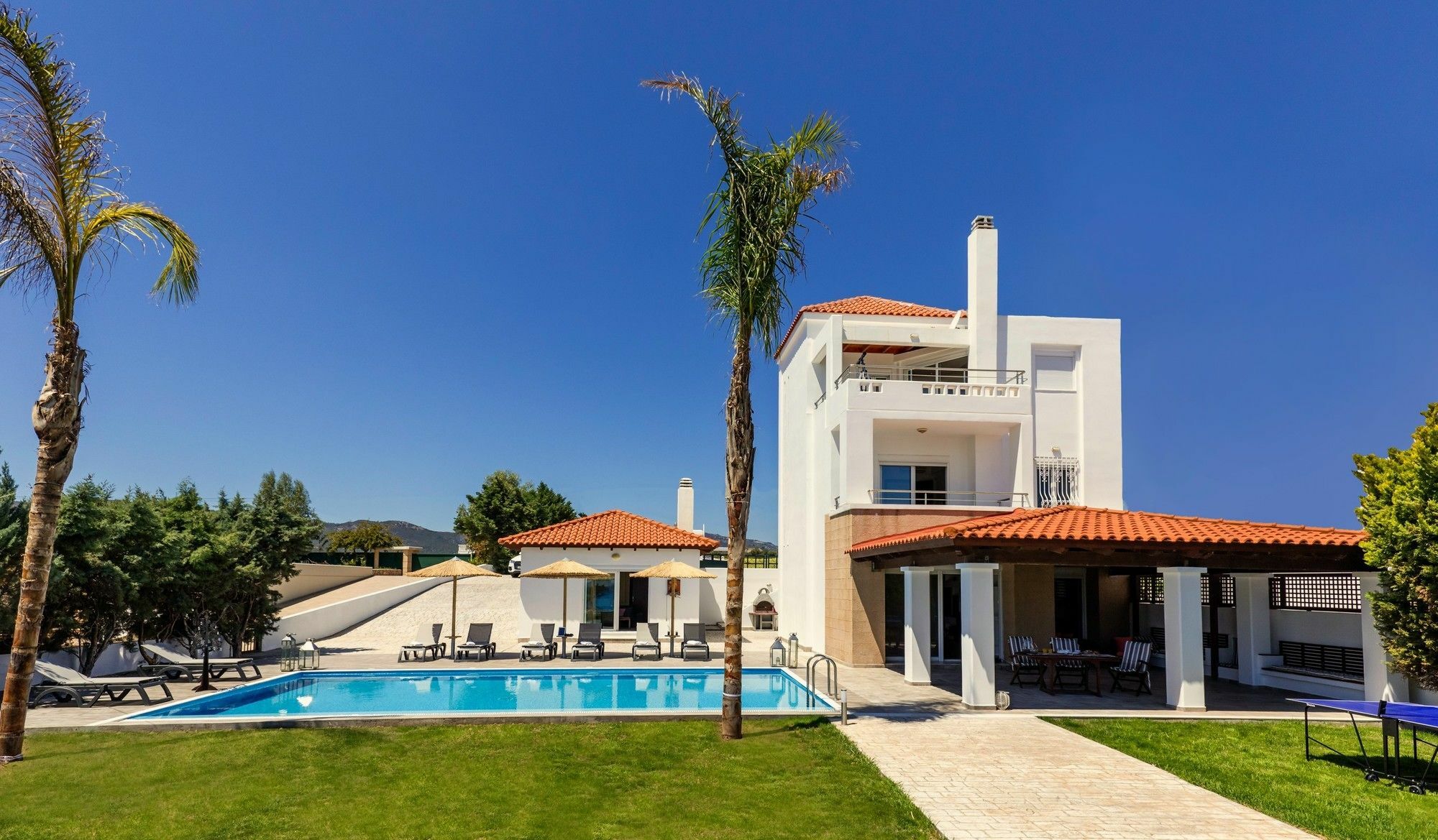 Antonoglou Beach Villas - Waterfront Luxury Retreat Lachaniá Buitenkant foto